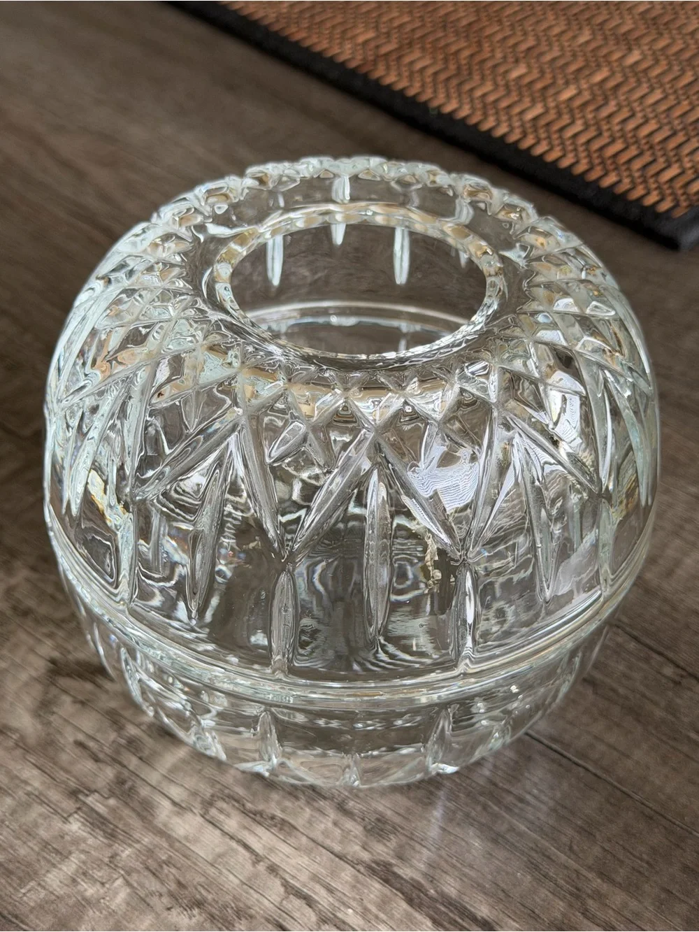 Homco globe fairy lamp